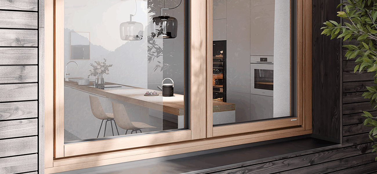 Holzfenster