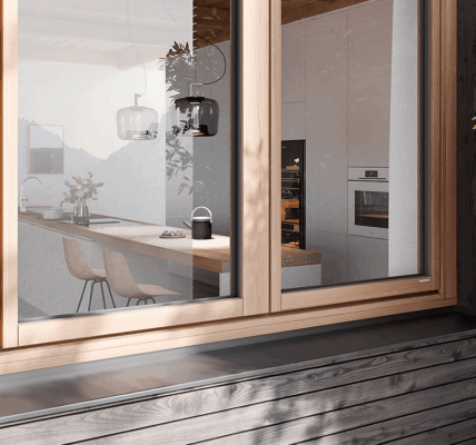 Holzfenster