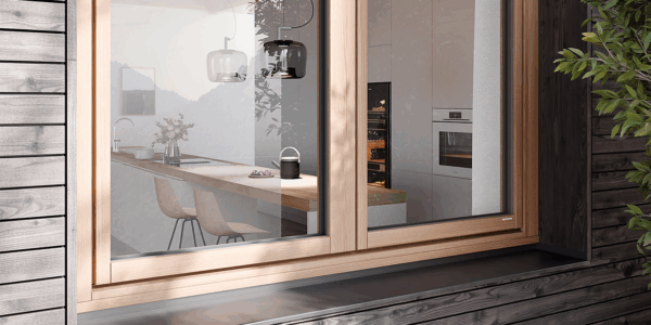 Holzfenster
