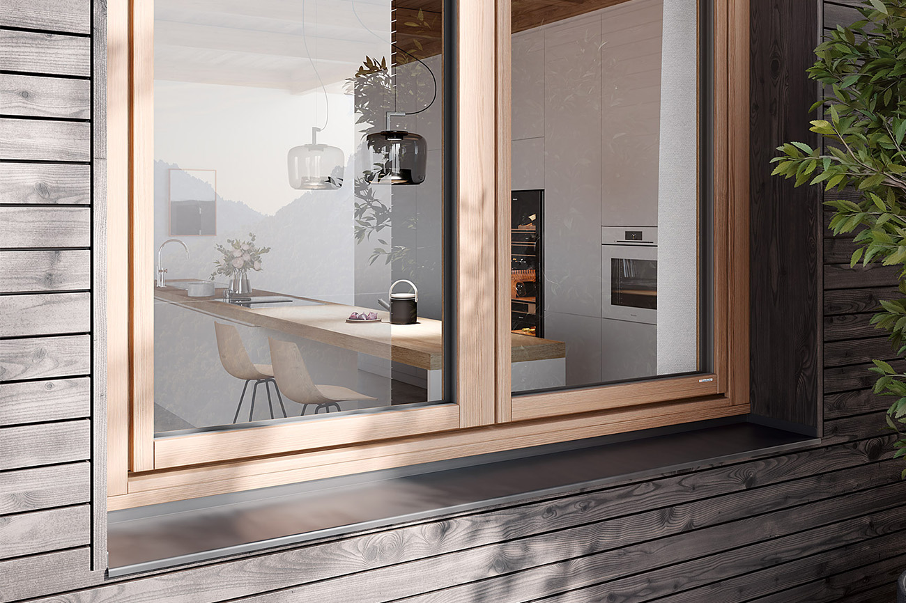 Holzfenster